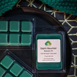 Cube de cire au  sapin Baumier 74 g