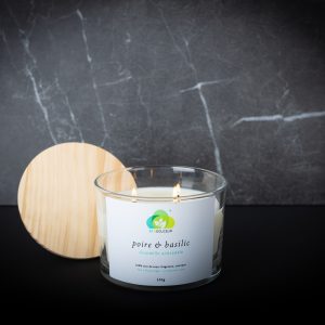 Chandelle Poire et Basilic