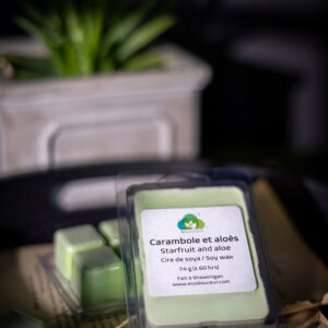 Cube de cire Carambole et Aloès 74 g