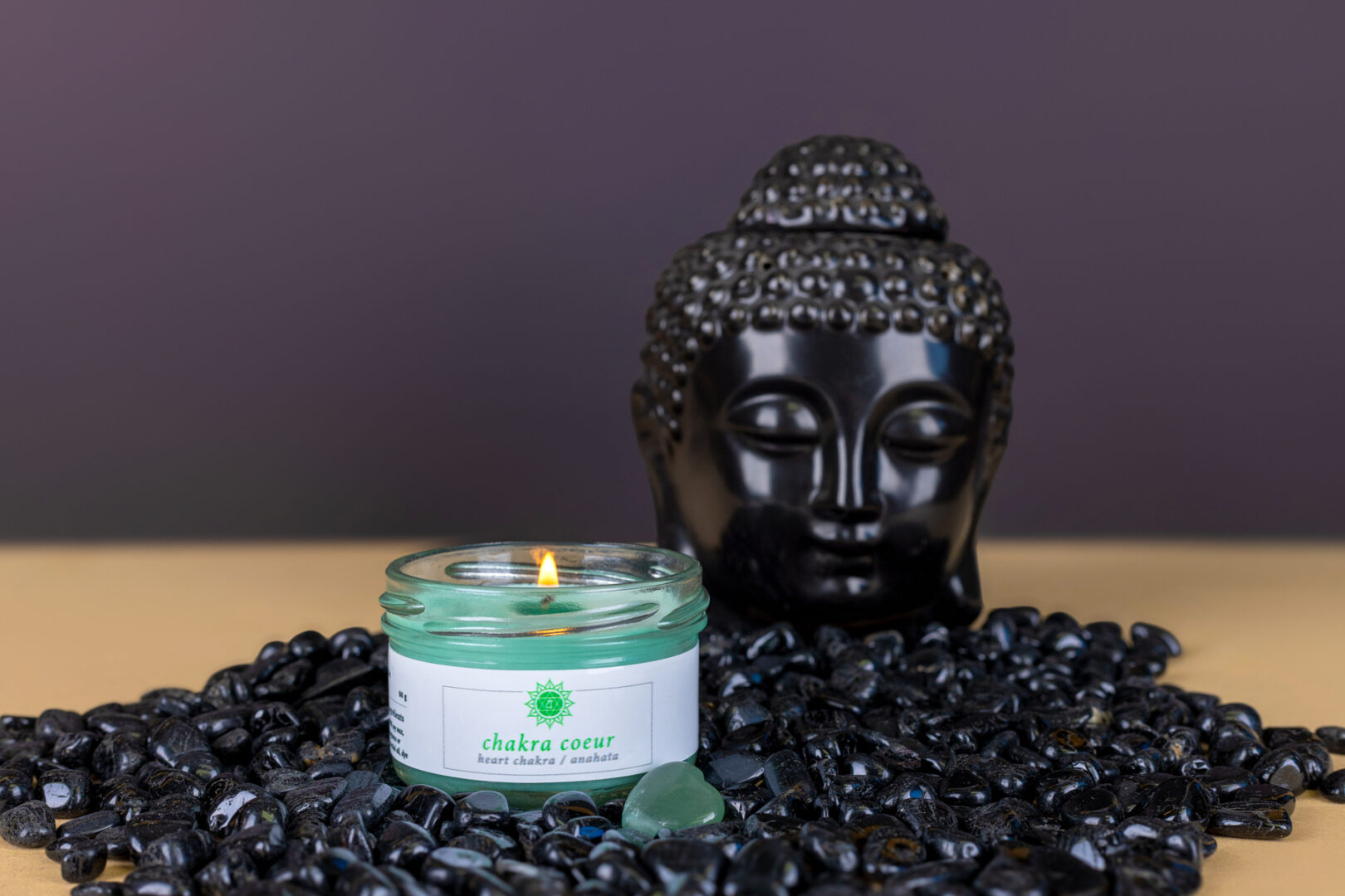 Chandelle chakra du coeur