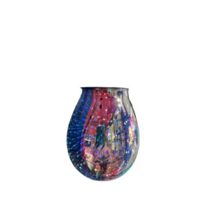 Brûleur de cire en verre 3D 7 couleurs