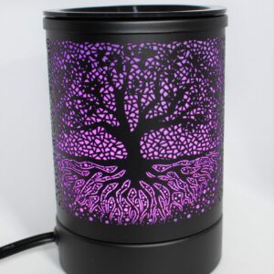 Variation #6370 of Brûleur de cire arbre de vie noir 7 couleurs