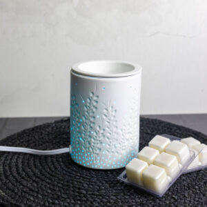 Brûleur de cire céramique blanc petits trous 7 couleurs