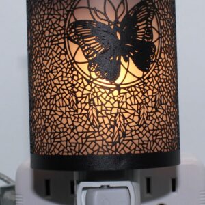 Brûleur de cire mural gros papillon