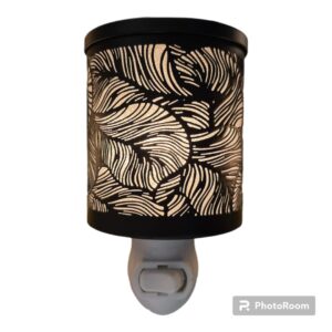 Brûleur de cire mural feuilles