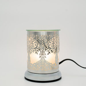 Brûleur de cire et HE Arbre de vie argenté