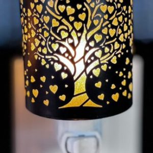 Brûleur de cire Arbre d'amour noir mural
